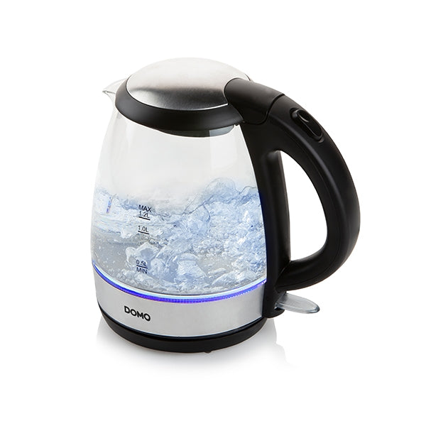 Bouilloire en verre led bleu 2200 W Domo - Mathon - 3