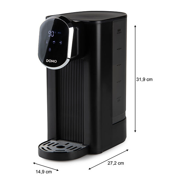 Bouilloire distributeur d’eau chaude 2,5 L 2600 W Aqua Express DO524WK Domo - Mathon - 5