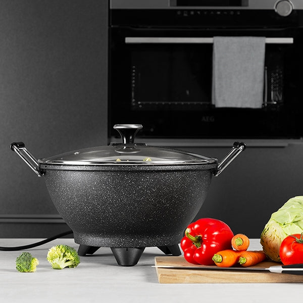 Wok électrique 7 L 1400 W 01.162389.01.001 Princess - Mathon - 3