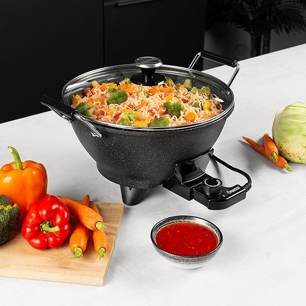 Wok électrique 7 L 1400 W 01.162389.01.001 Princess - Mathon - 4