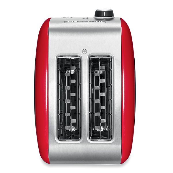 Grille-pain 2 tranches rouge 5KMT221EER Kitchenaid - Mathon - 4