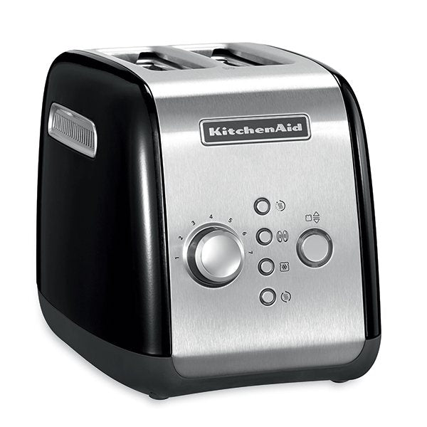 Grille-pain 2 tranches noir 5KMT221EOB Kitchenaid - Mathon - 1