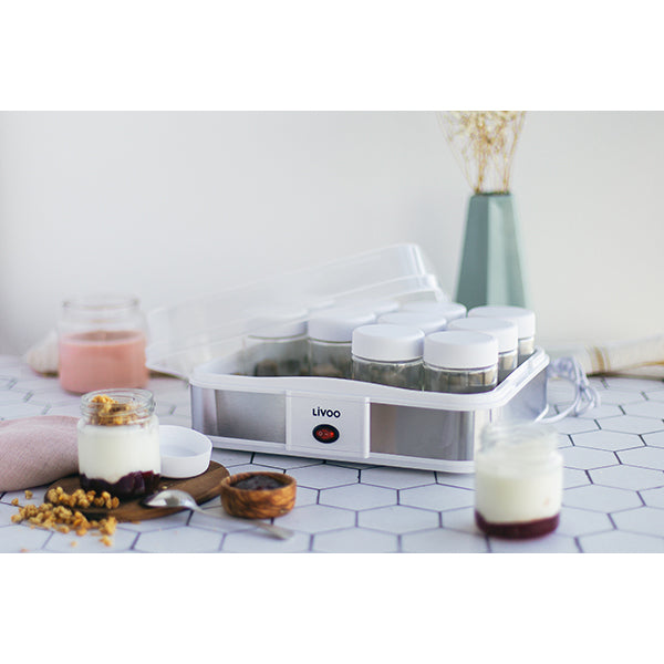 Yaourtière fromagère 12 pots DOP156 Livoo - Mathon - 4