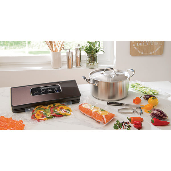 Appareil à emballer sous vide inox brossé 37 cm 150 W KCPSV60S Mathon - Mathon - 4