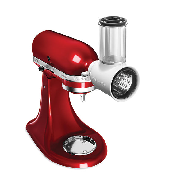 Kit 3 accessoires Passoire à fruit et légume, tranche râpe et hachoir 5KSMFPPC Kitchenaid - Mathon - 3
