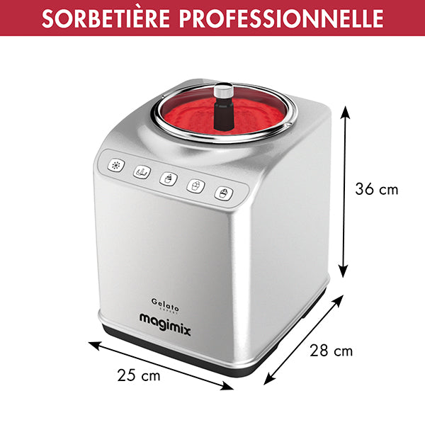 Turbine à glace Gelato Expert 180 W 11680 Magimix - Mathon - 4