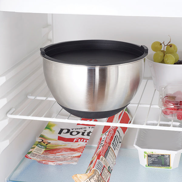 Lot robot cuiseur multifonction 4,5 L 1000 W et 2 bols inox avec couvercles Mathon - Mathon - 6