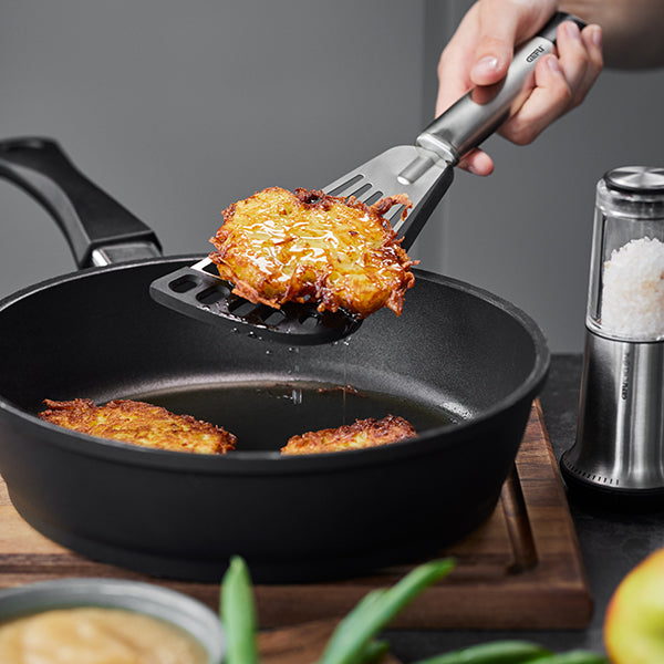 Lot plancha Teppan Yaki 90 cm DOM231 Livoo et spatule coudée Primeline Gefu - Mathon - 2