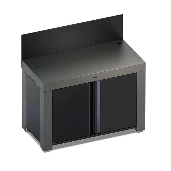 Desserte de jardin Félix double porte gris cargo  ENO - Mathon - 5