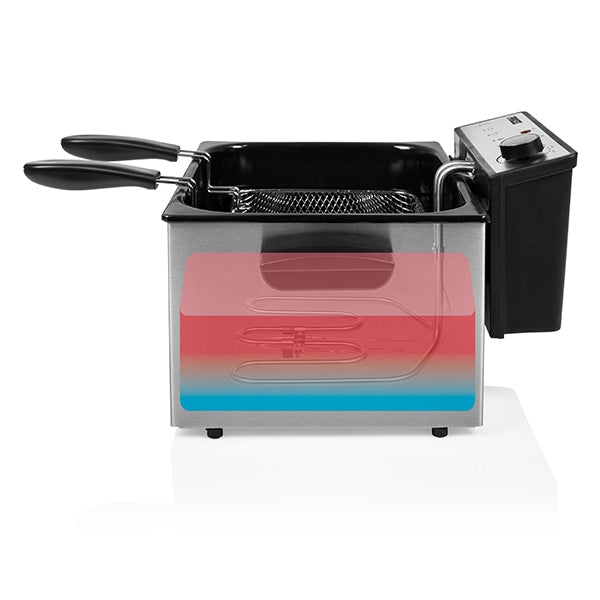 Friteuse 5 L - Habillage en acier Princess - Mathon - 5