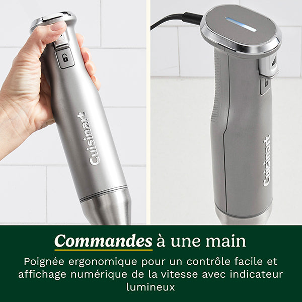 Mixeur plongeant Power Blend 400 W HB500E Cuisinart - Mathon - 3