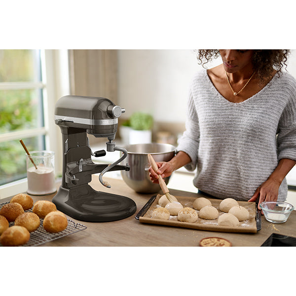 Robot pâtissier multifonction Artisan à bol relevable 5,6 L gris argent 5KSM60SPXECU  Kitchenaid - Mathon - 3