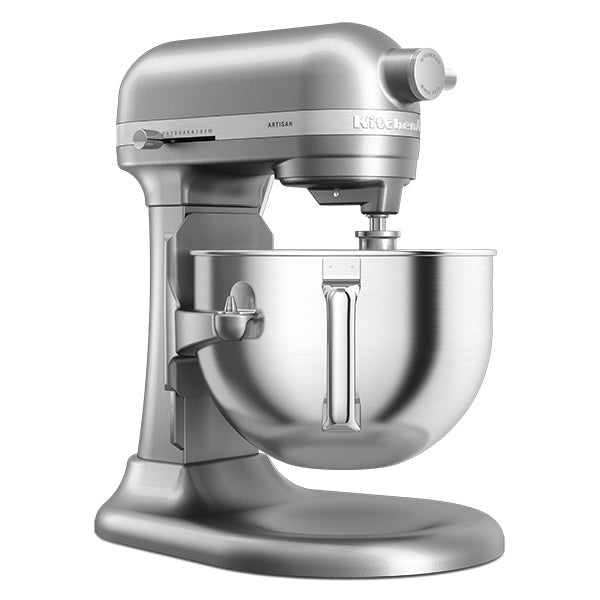 Robot pâtissier multifonction Artisan à bol relevable 5,6 L gris argent 5KSM60SPXECU  Kitchenaid - Mathon - 4