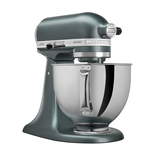 Robot pâtissier Artisan à tête inclinable 4,8 L 300 W vert genévrier 5KSM175PSEJP Kitchenaid - Mathon - 5