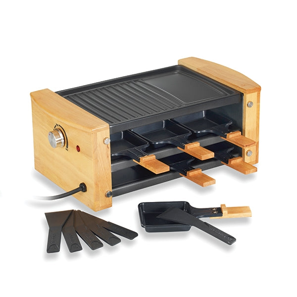 Raclette grill 6 poêlons 900 W Kitchen Chef Professional - Mathon - 3