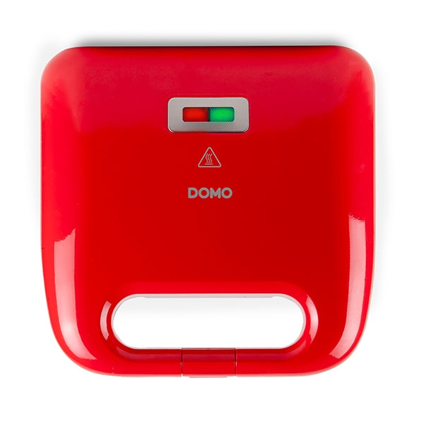 Gaufrier multifonctions 5 plaques 750 W Snack Party rouge Domo - Mathon - 4