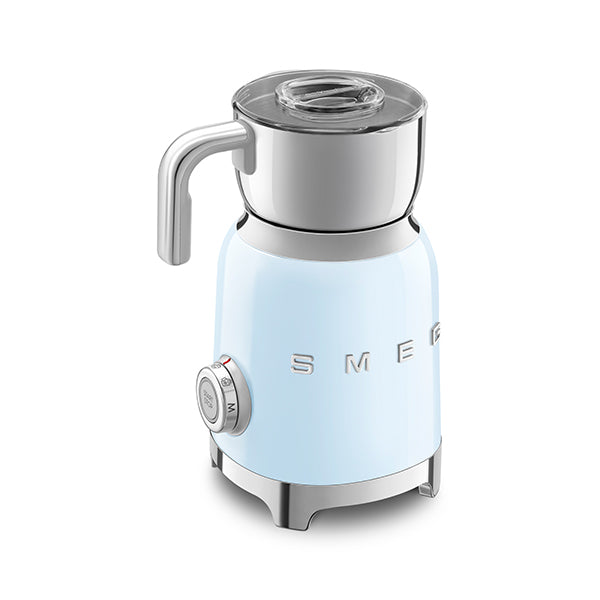Chocolatière et mousseur de lait 500 W MFF11PBEU bleu azur Smeg - Mathon - 4