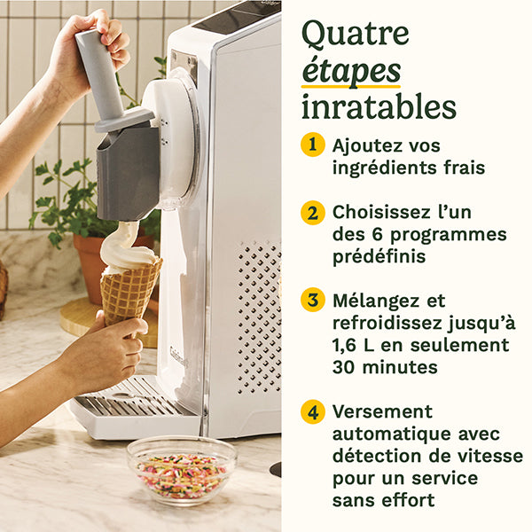 Machine à glace 6-en-1 Frost Fusion 170 W ICE201E Cuisinart - Mathon - 5
