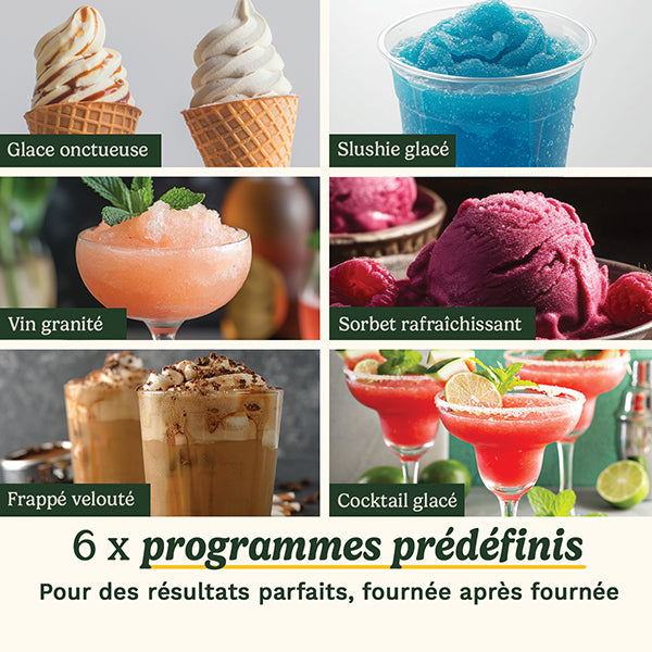 Machine à glace 6-en-1 Frost Fusion 170 W ICE201E Cuisinart - Mathon - 3