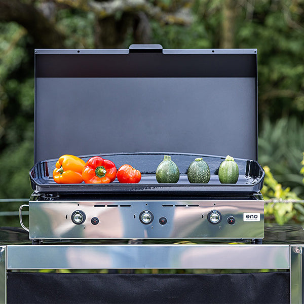 Plancha gaz 3 bruleurs Initial 65 Inox ENO - Mathon - 4