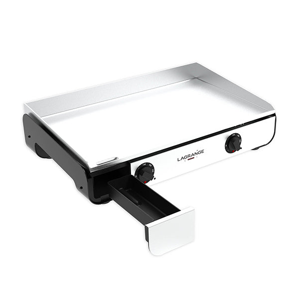 Plancha Pro 65 noire et spatule en inox Lagrange - Mathon - 4