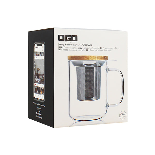 Tisanière verre Gustave 450 ml Ogo - Mathon - 4