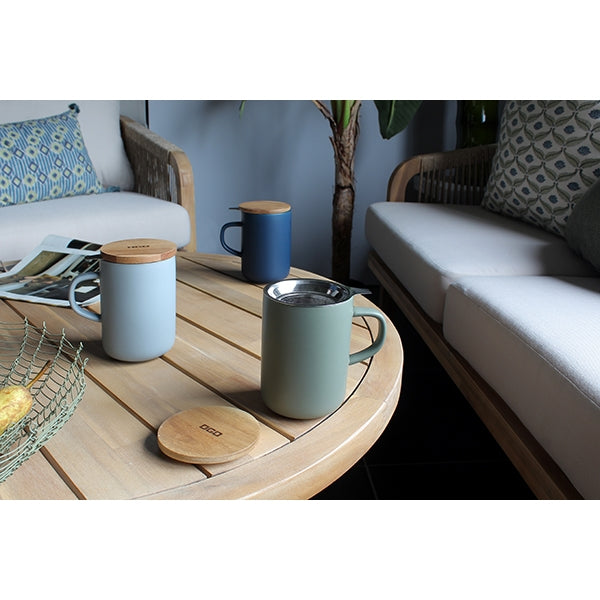Tisanière mug Juliet en grès amande 475 ml Ogo - Mathon - 3