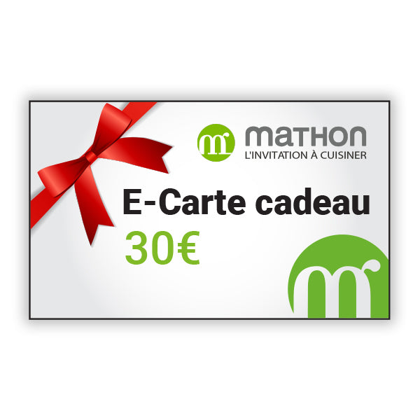 E-carte cadeau Mathon 30€ - Mathon