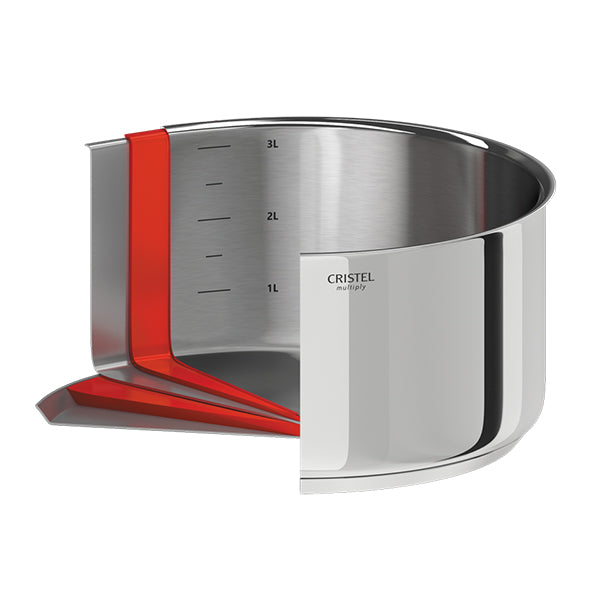 Casserole inox Casteline sans manche 16 cm Cristel - Mathon - 4
