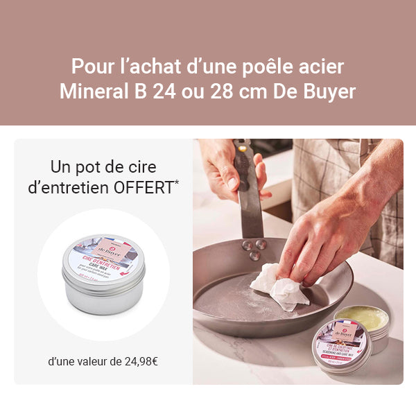 Poêle acier Minéral B 24 cm De Buyer - Mathon - 2