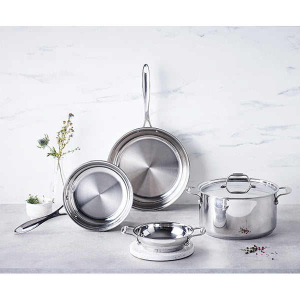 Poêle tout inox Chef 24 cm Beka - Mathon - 3