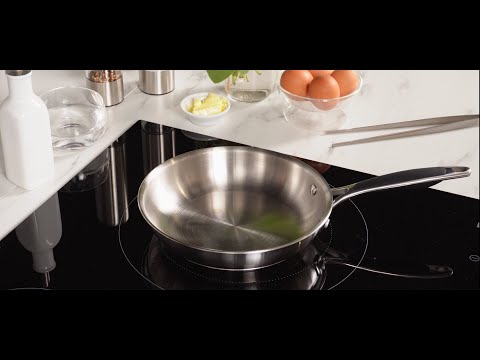 Lot 4 poêles tout inox Clips’Inox 20, 24, 28 et 32 cm avec manche et anse amovibles Mathon - Mathon - 7