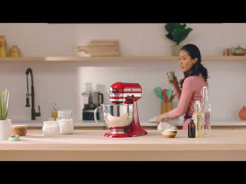 Robot pâtissier multifonction Artisan crème 300 W 5KSM125EAC Kitchenaid - Mathon - 7