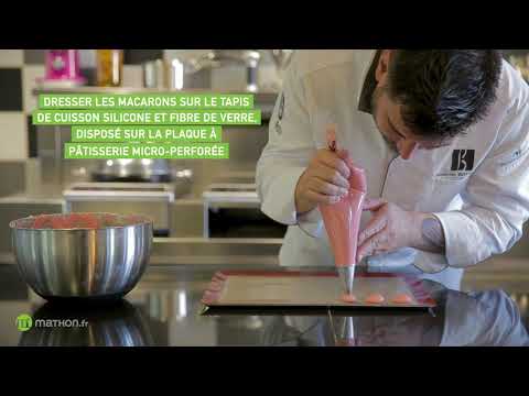 Lot 2 plaques à pâtisserie micro-perforée en aluminium 40 cm Mathon - Mathon - 3