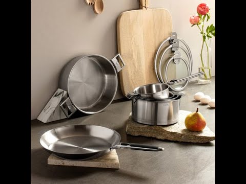 Poêle tout inox Strate sans manche 28 cm Cristel - Mathon - 7