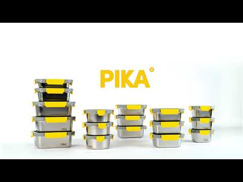 Boîte de conservation en inox rectangulaire 1780 ml compatible micro-ondes Pika - Mathon - 5