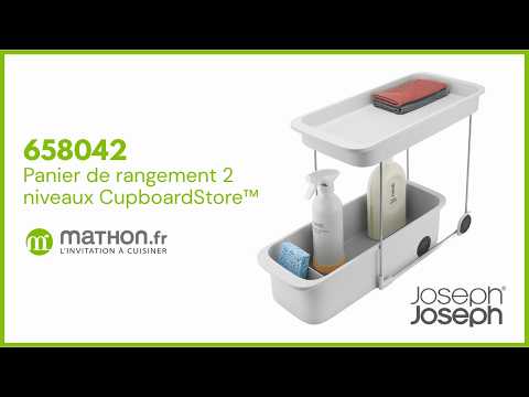 Panier de rangement 2 niveaux CupboardStore™ Joseph Joseph - Mathon - 6