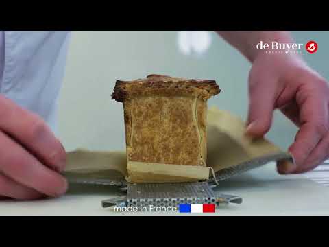 Moule à pâté croûte perforé inox Géo forme 35 cm De Buyer - Mathon - 7
