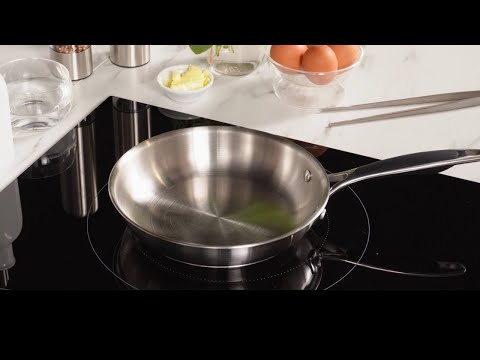 Lot 3 casseroles et 2 poêles tout inox Clips’Inox et 2 manches amovibles Mathon - Mathon - 8