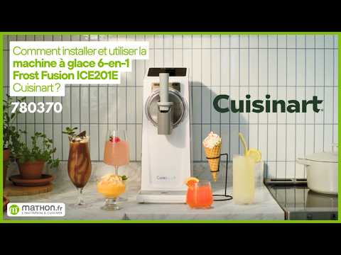 Machine à glace 6-en-1 Frost Fusion 170 W ICE201E Cuisinart - Mathon - 8